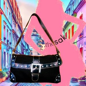 Black and rhinestone the sak purse